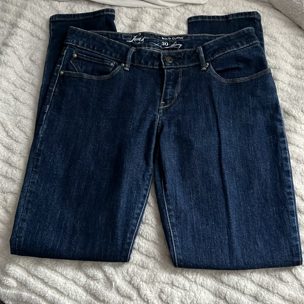 Levi's Women's Deep Indigo Boot Cut Jeans